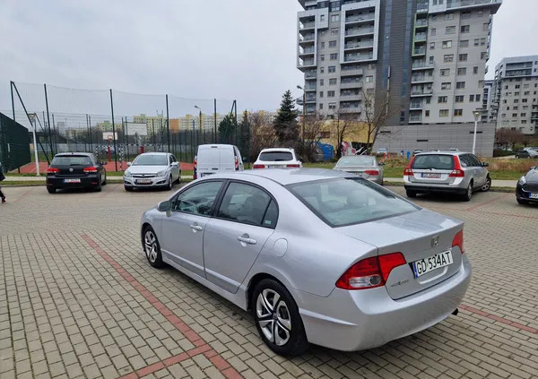samochody osobowe Honda Civic cena 16500 przebieg: 170000, rok produkcji 2008 z Gdańsk